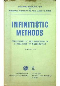 Infinithistic methods