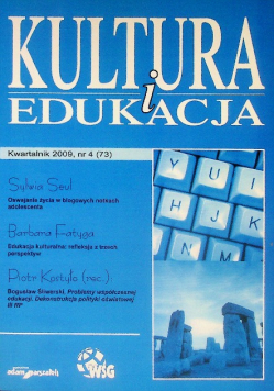 Kultura i edukacja Nr 4 / 09