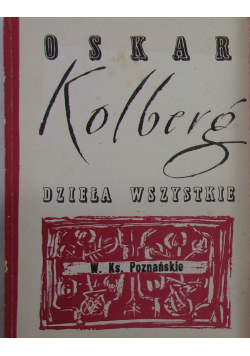 Kolberg  Dzieła wszystkie cz III