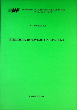 Biologia rozwoju człowieka