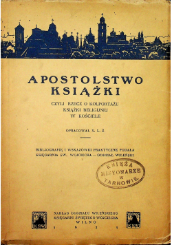 Apostolstwo Książki 1931 r.