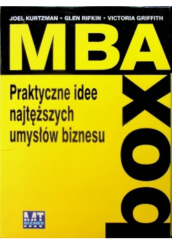 MBA box Praktyczne idee najtęższych umysłów biznesu