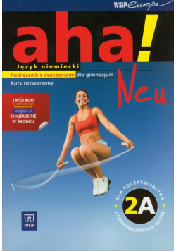 Aha!Neu 2A : Podręcznik z ćwiczeniami z płytą CD