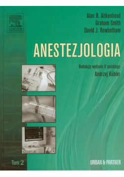 Anestezjologia. Tom 2