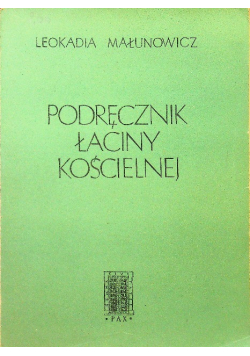 Podręcznik łaciny kościelnej