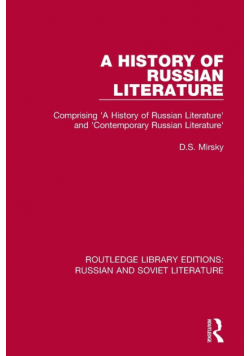 A History of Russian Literature