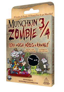 Munchkin Zombie 3/4 Ręka, Noga, Mózg w kanale