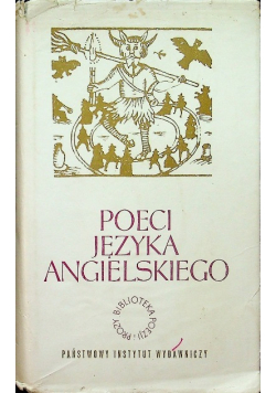 Poeci języka angielskiego Tom I