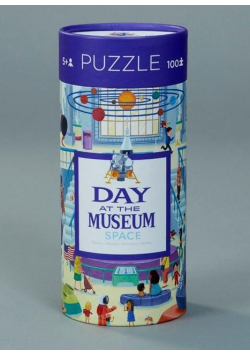 Puzzle 72 el. Dzień w muzeum - Kosmos