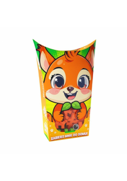 Klocki konstrukcyjne Waffle mini Pocket Pets Wiewiórka 34 elementy
