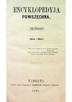 Encyklopedyja Powszechna Tom 11, 1862 r.