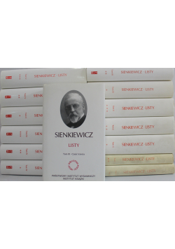 Sienkiewicz Listy 14 tomów