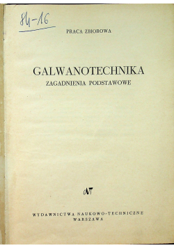 Galwanotechnika