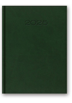 Kalendarz 2025 B5 dzienny vivella zielony