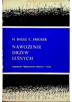 Nawożenie drzew leśnych