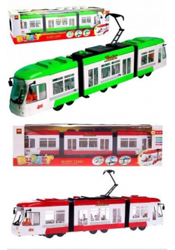 Tramwaj 46cm z dźwiękami i światłem