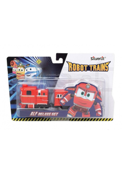 Robot Trains Pojazd z wagonem Alf Deluxe Set
