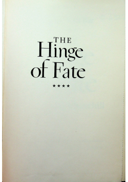 The Finge of fate