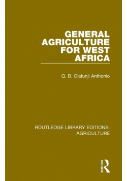 General Agriculture for West Africa