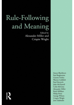 Rule-following and Meaning