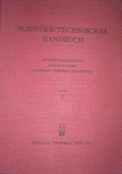 Schiffbautechnisches handbuch Tom I