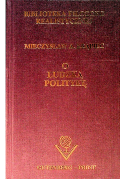 O ludzką politykę