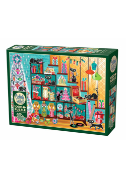 Puzzle 1000 Święta oczami kota G3
