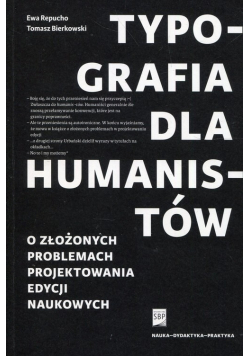 Typografia dla humanistów