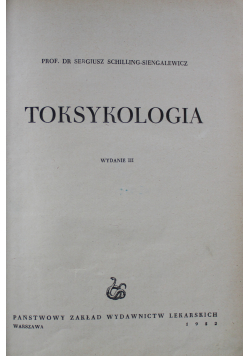 Toksykologia