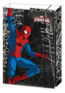 Teczka z gumką A4 Priplak Spider Man