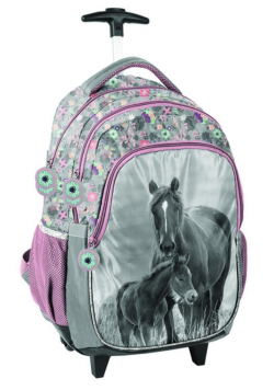Plecak na kółkach Horses PP20KO-997 PASO