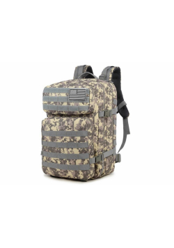 Plecak militarny wojskowy siwy 40-60L