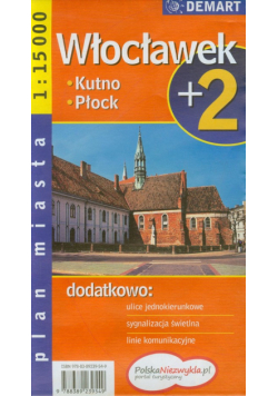 Płock plus 2 plan miasta 1:18 000