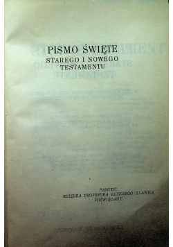 Stary Testament Tom II