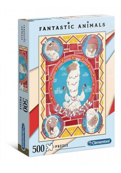 Puzzle 500 Fantastic Animals Llamaste