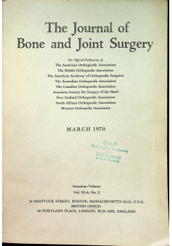 The Journal of Bone and Joint Surgery nr 2