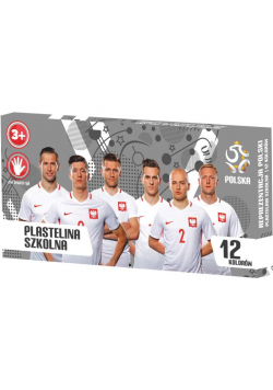 Plastelina 12 kolorów PZPN 2 ASTRA