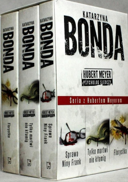 Katarzyna Bonda pakiet 3 książek