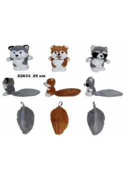 Zwierzęta 25cm MIX