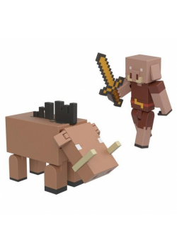 Minecraft Figurki podstawowe 2-pak + akcesor HTN18