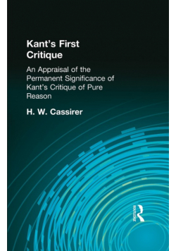 Kant's First Critique