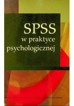 SPSS w praktyce psychologicznej
