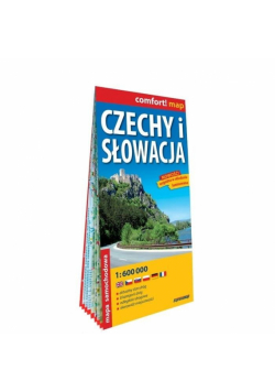 Comfort! map Czechy i Słowacja 1:600 000 w.2025