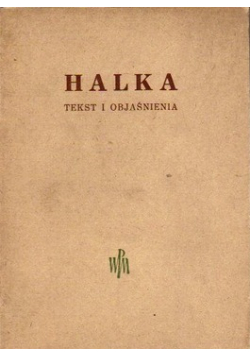 Halka Tekst i objaśnienia