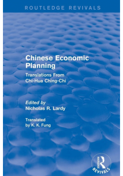 Chinese Economic Planning
