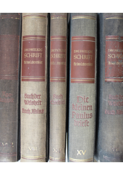 Die Heilige Schrift 5 Tomów