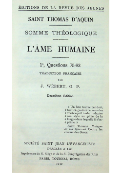 Lame Humaine 1949 r
