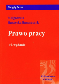 Barzycka-Banaszczyk Małgorzata - Prawo pracy