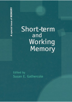 Short-term and Working Memory