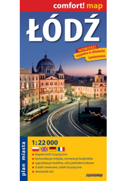 Łódź plan miasta 1:22 000